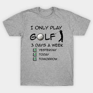 Golf Print T-Shirt